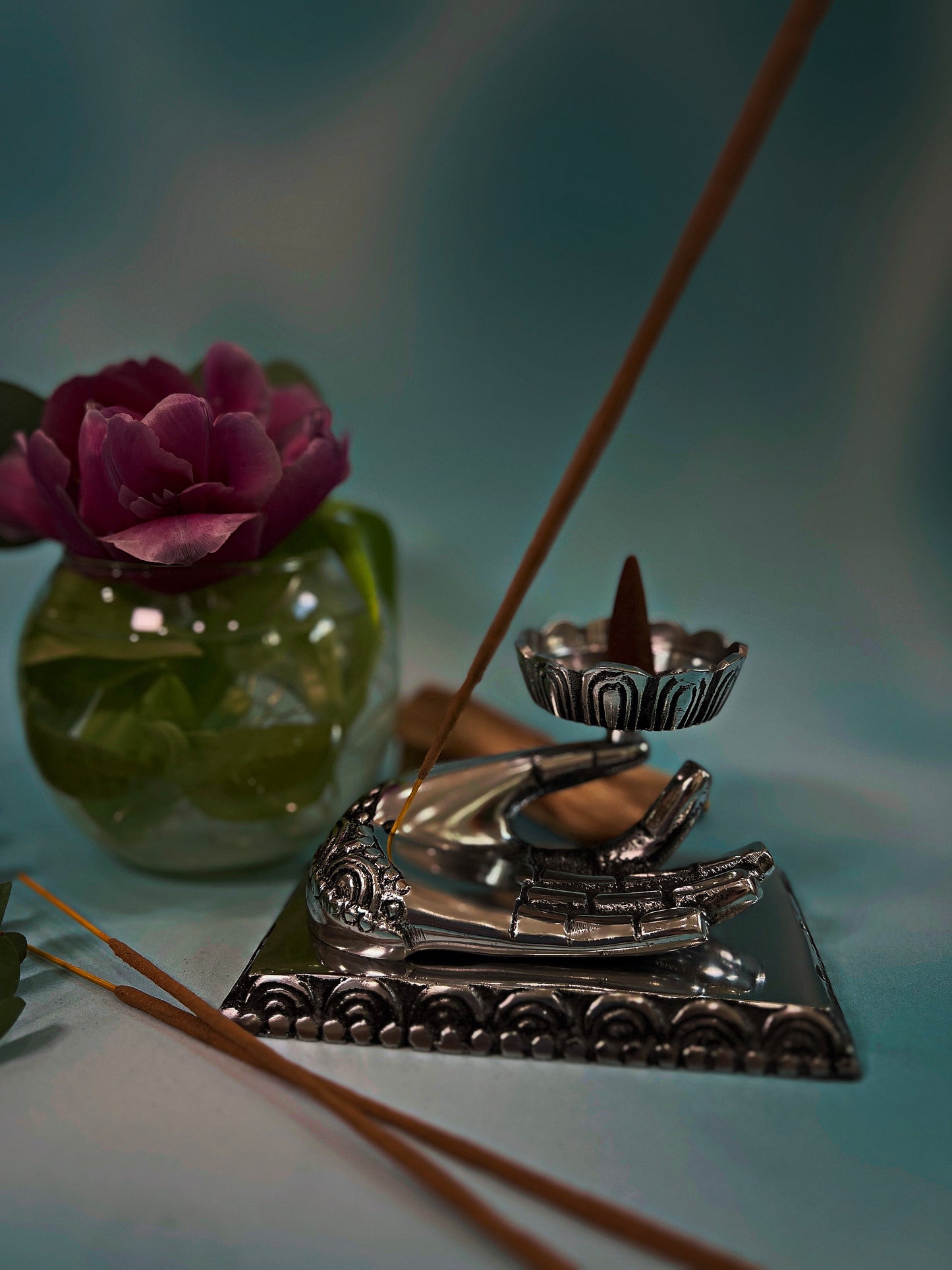 Lotus hand double burner