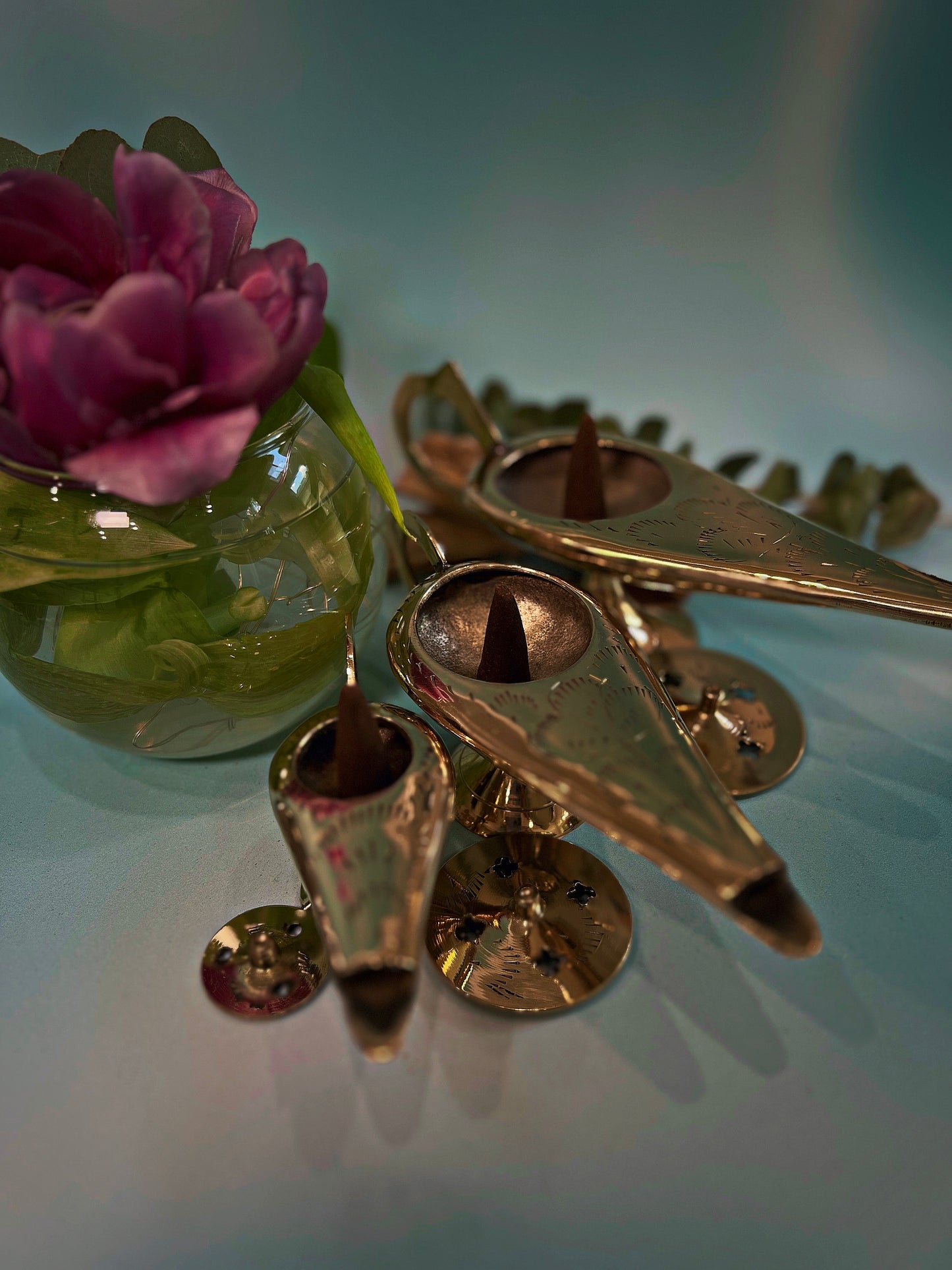 Genie lamp burner