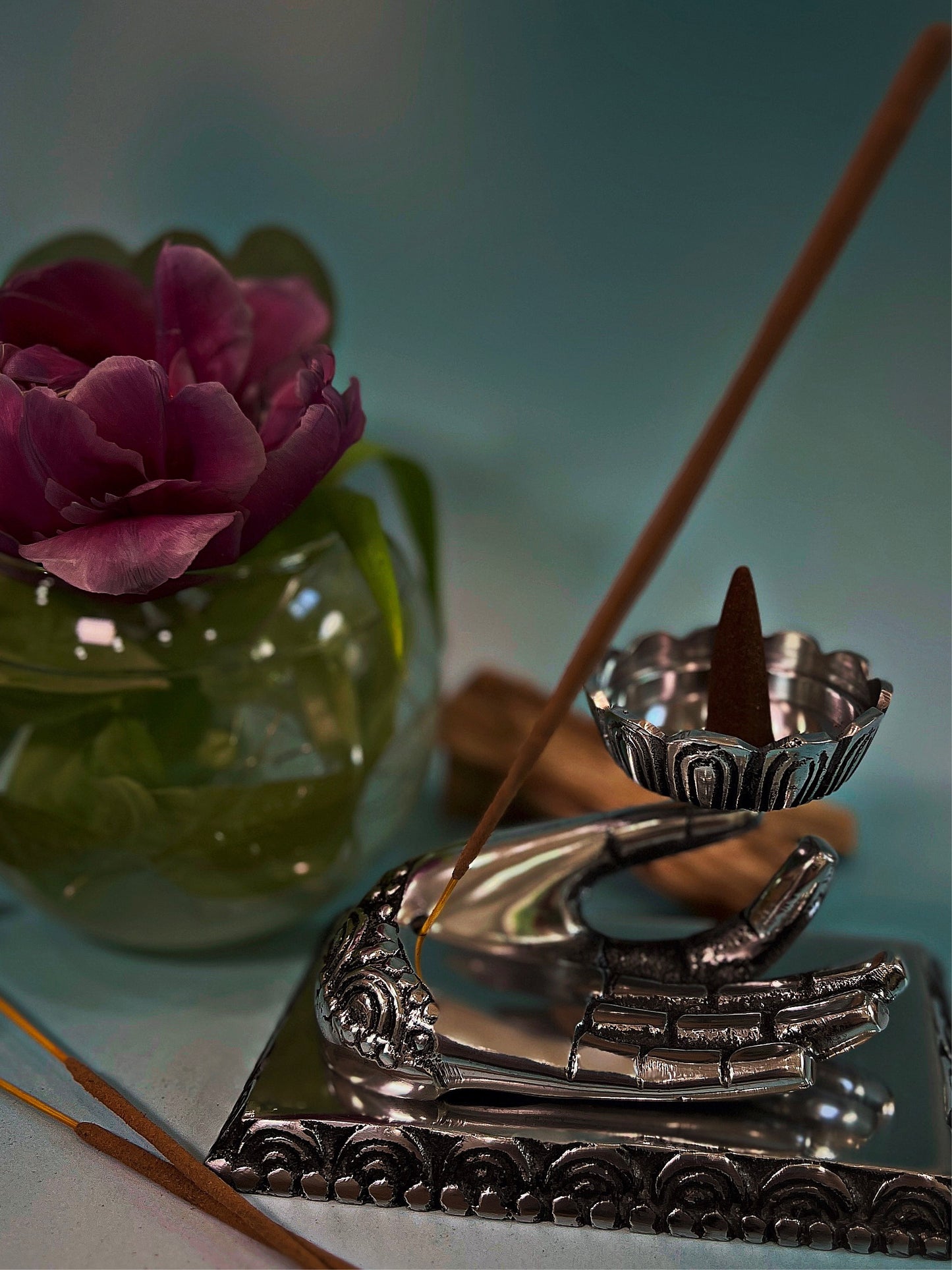Lotus hand double burner