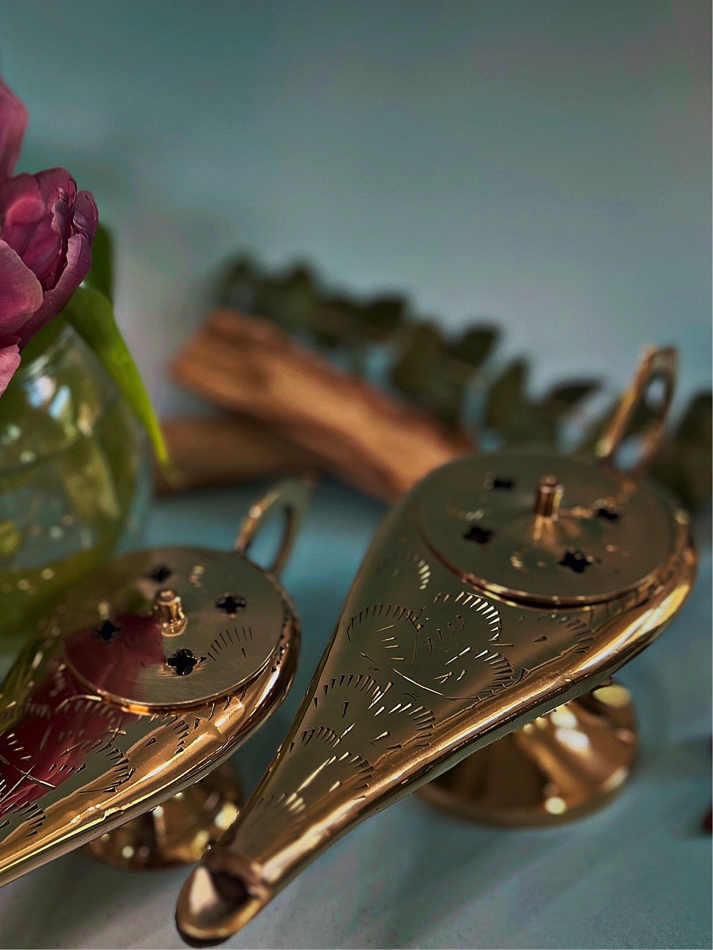 Genie lamp burner