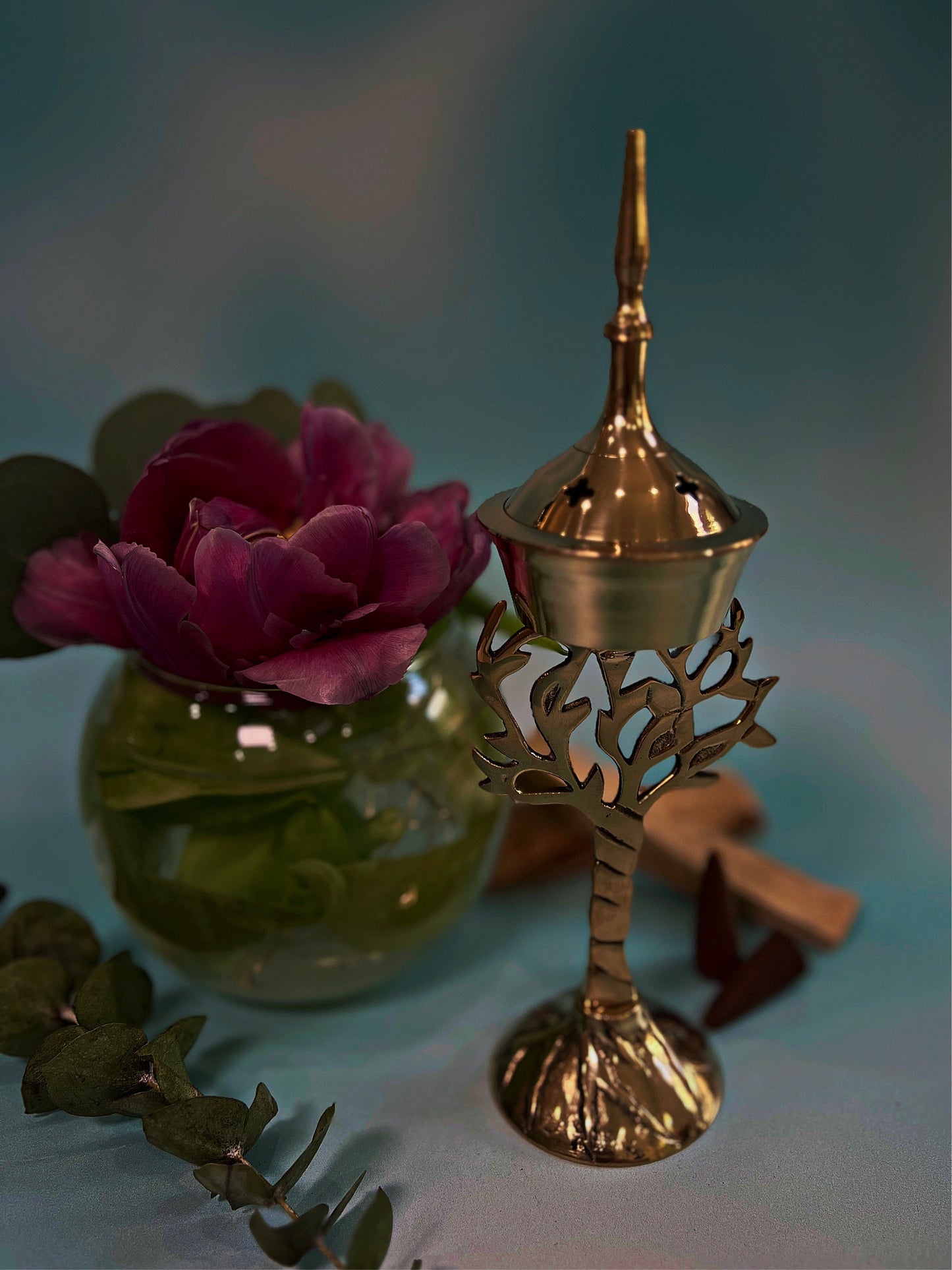 Tree of life incense burner