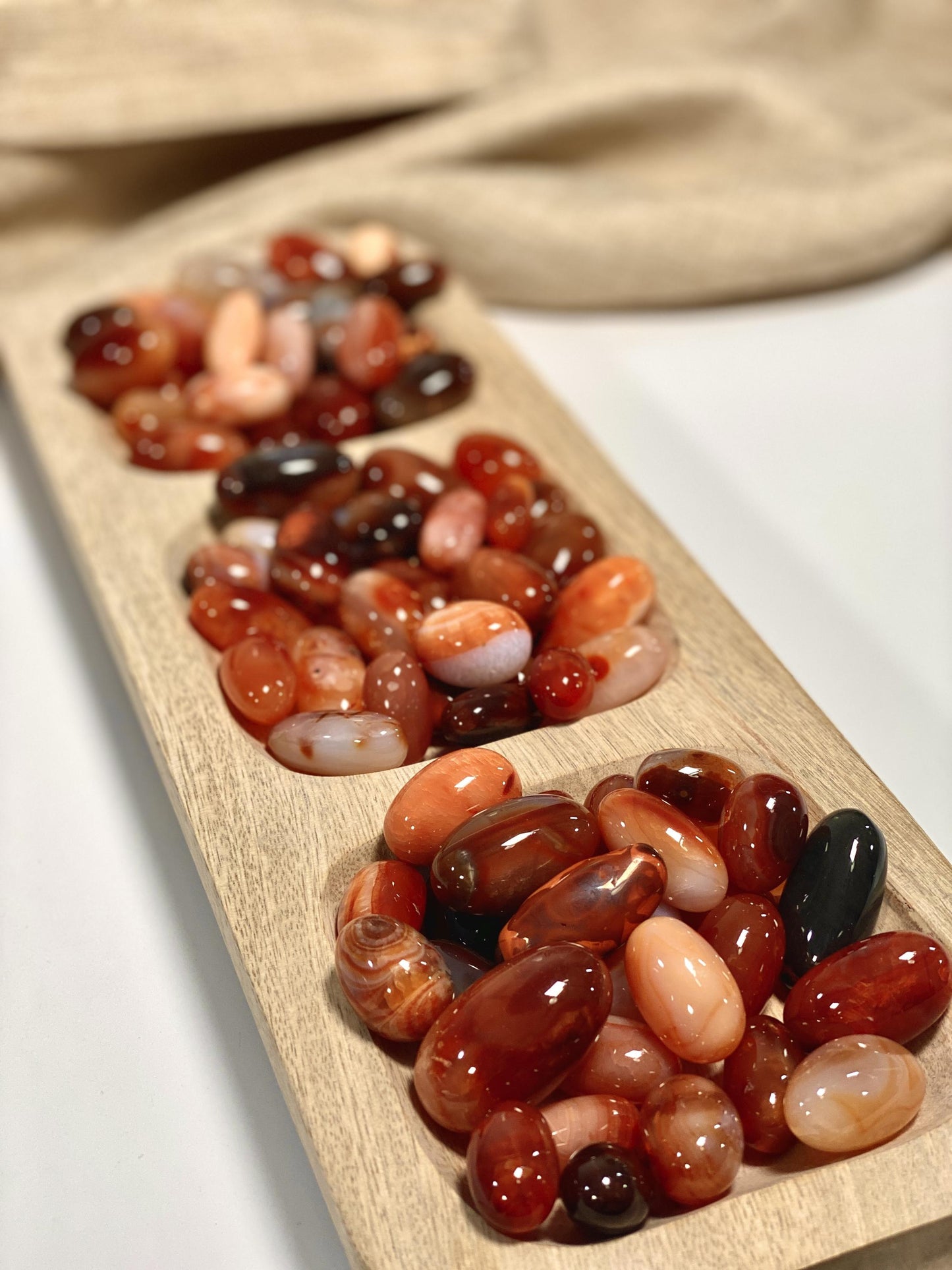 Carnelian tumble