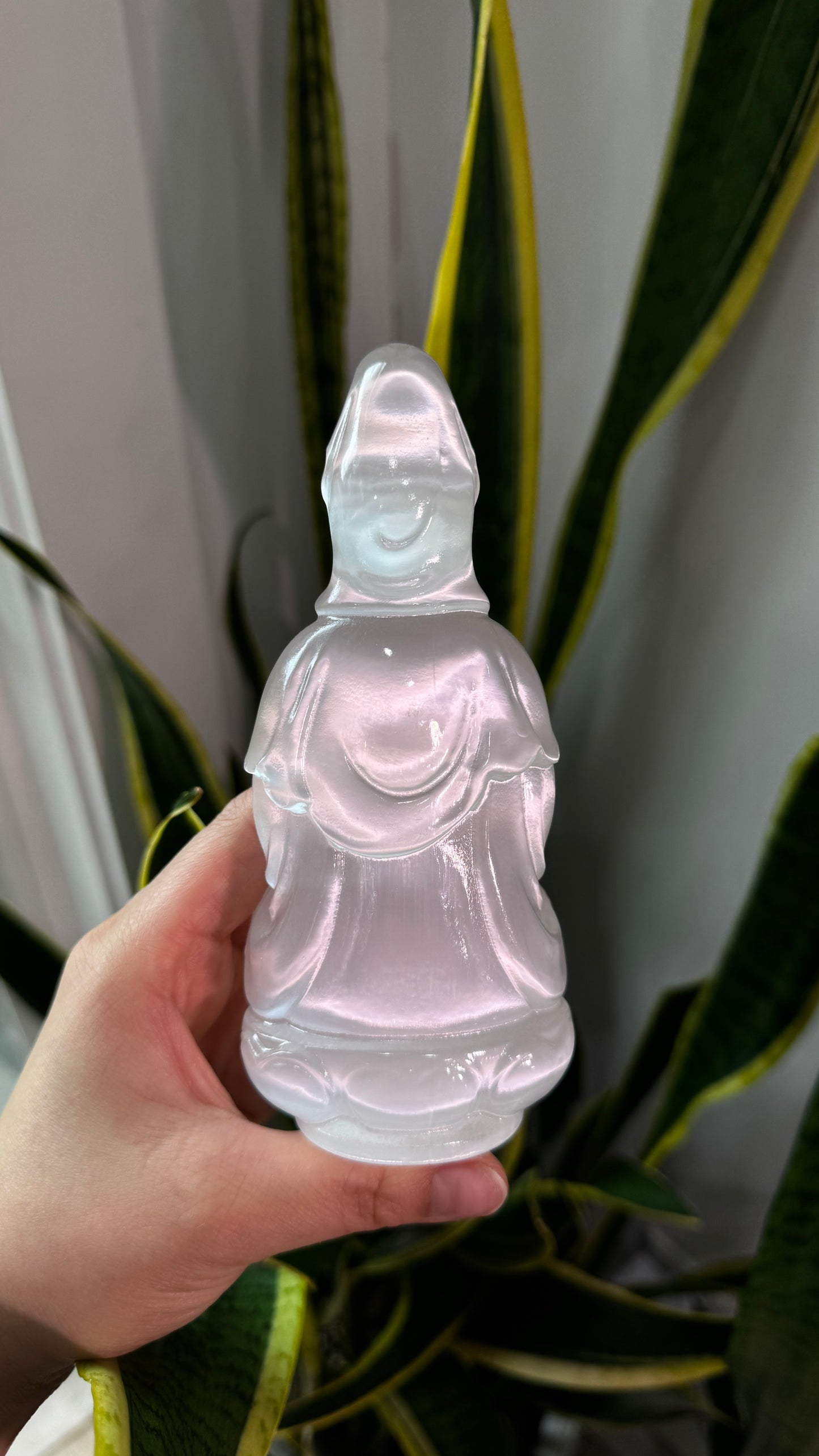 Satin Spar Kuan Yin