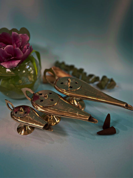 Genie lamp burner