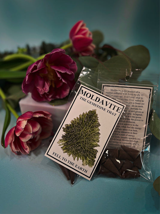 Moldavite incense