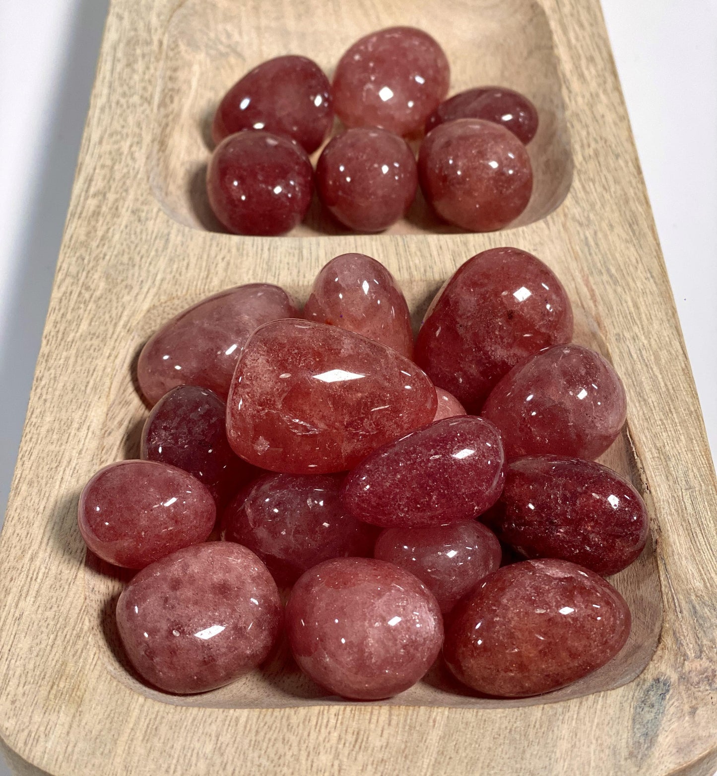 “Strawberry Quartz” (Red Aventurine) tumble