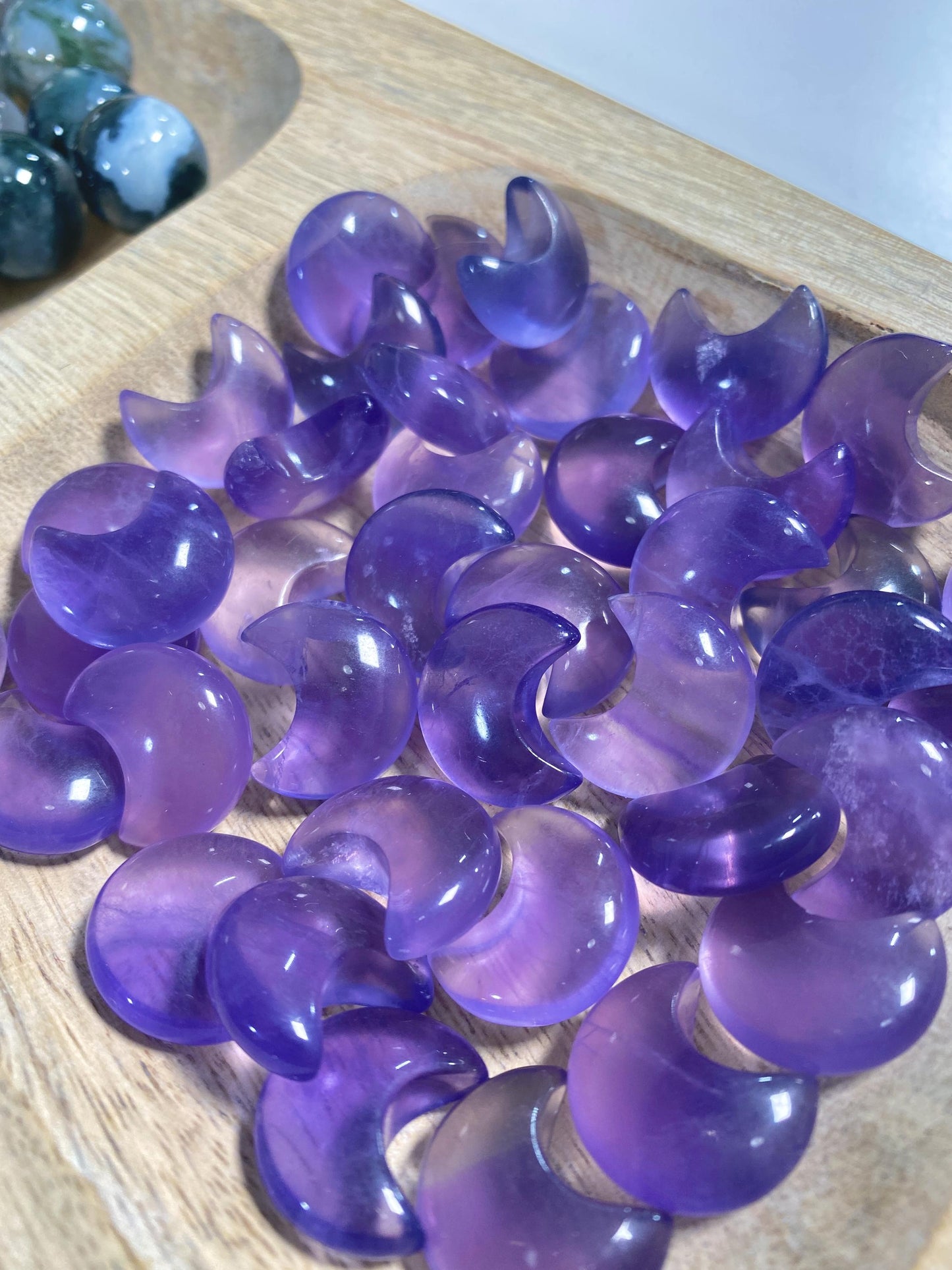 Fluorite mini moons